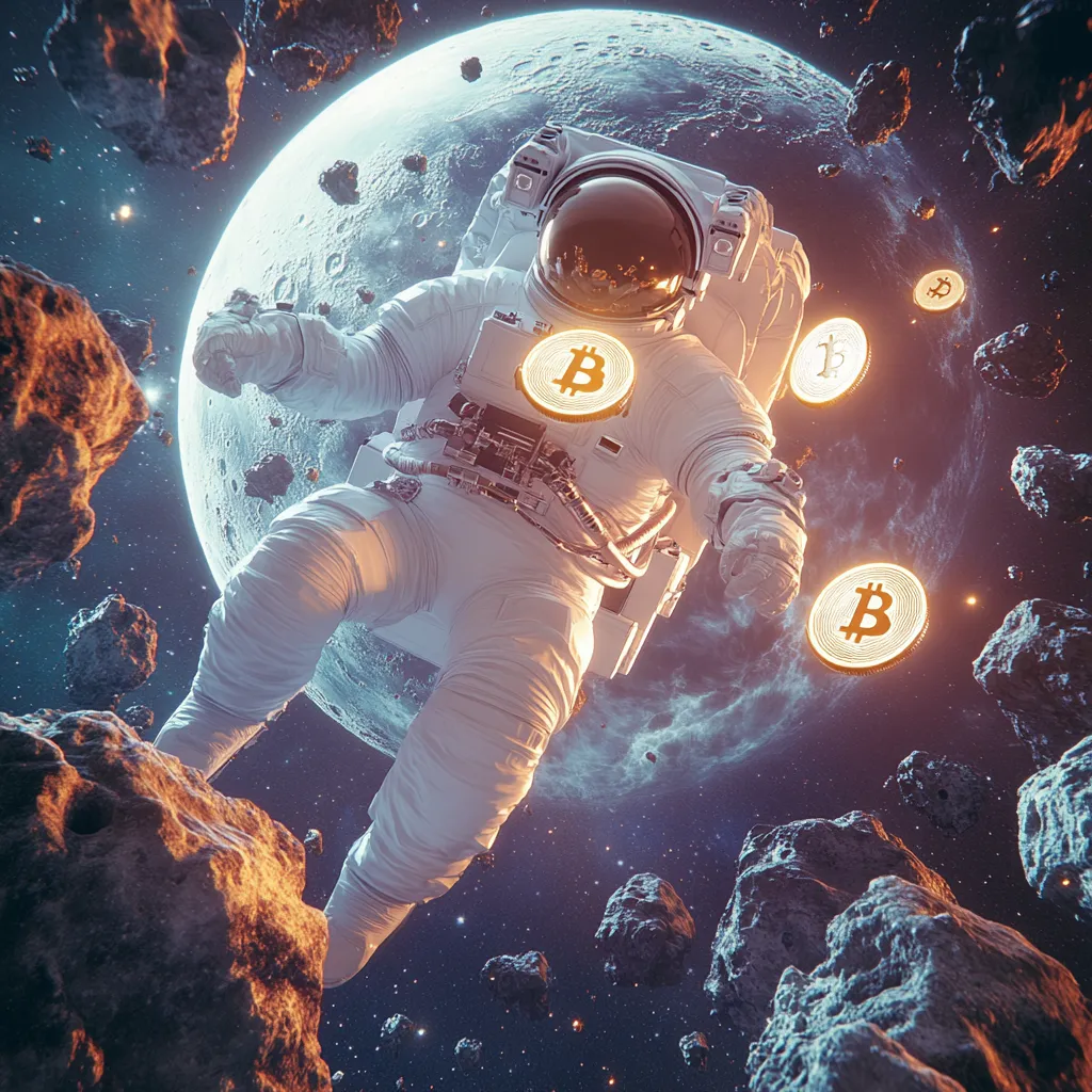 Altstation Io Space Crypto Trading Bitcoin Dogecoin Astronaut - Altstation.io