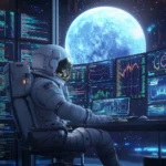 Altstation Io Space Trading Astronaut Crypto Moon - Altstation.io